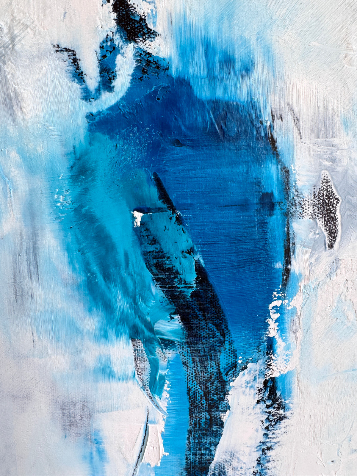 South of Silence II – original painting by Roberta Heslop – image 3
