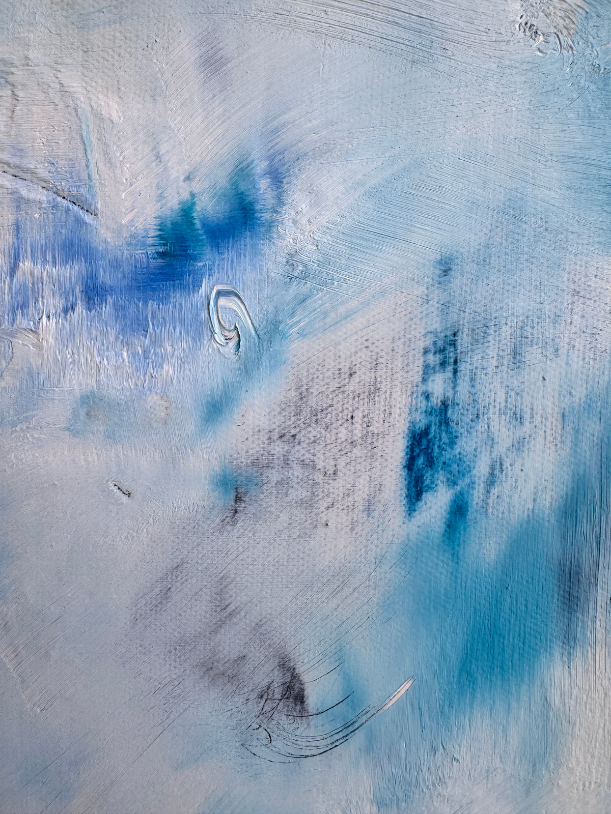 South of Silence I & II - Diptych – original painting by Roberta Heslop – image 13

