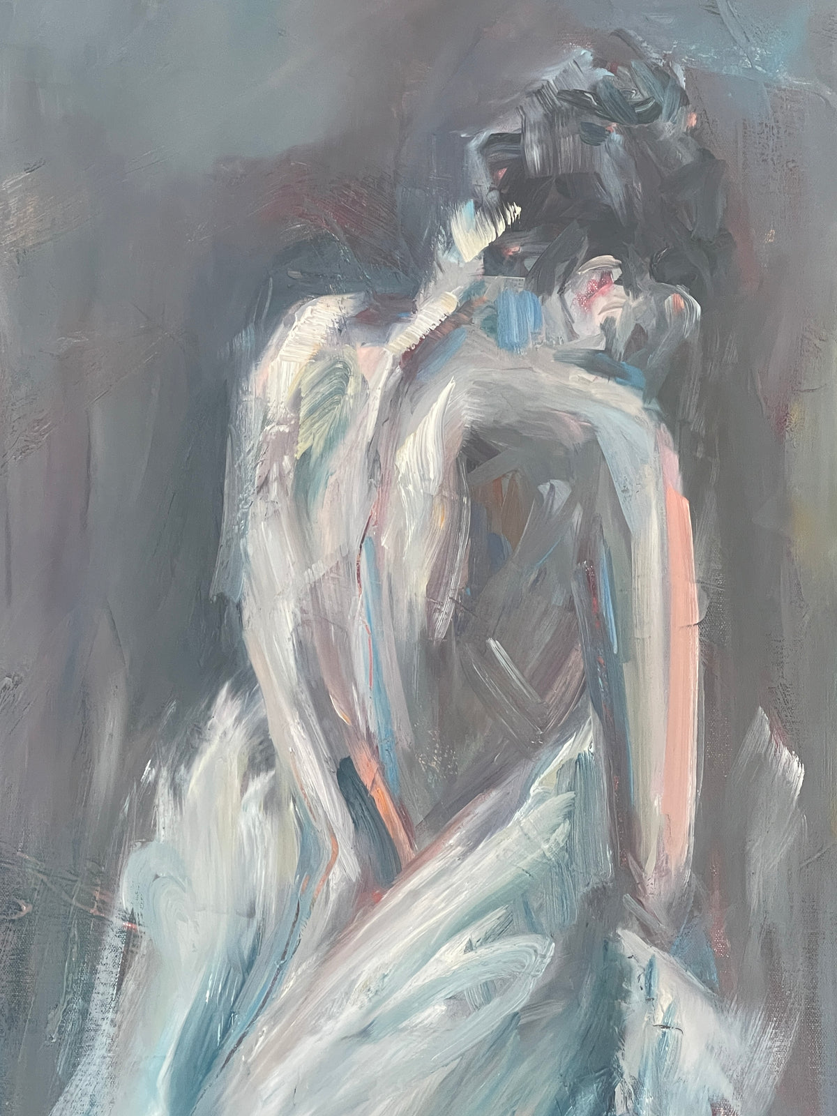 Soft hues, Quiet moments – original painting by Roberta Heslop – image 3

