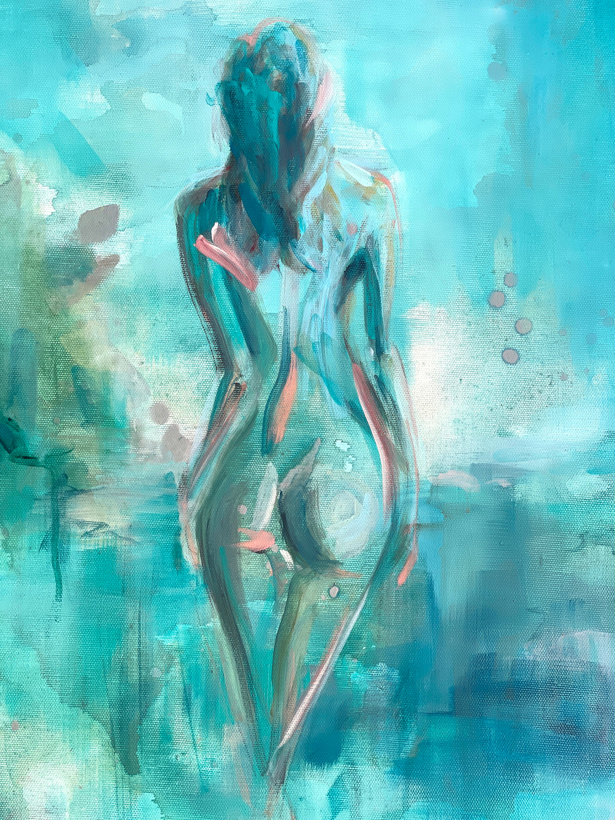 Self-Actualisation – original painting by Roberta Heslop – image 3
