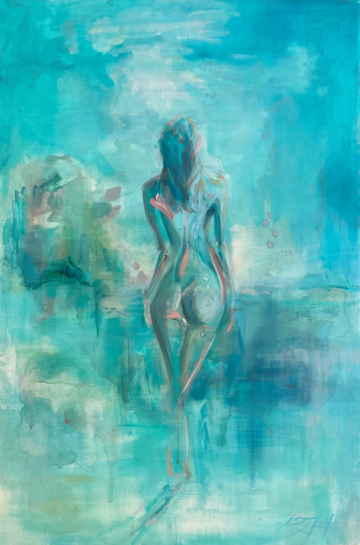 Self-Actualisation – original painting by Roberta Heslop
