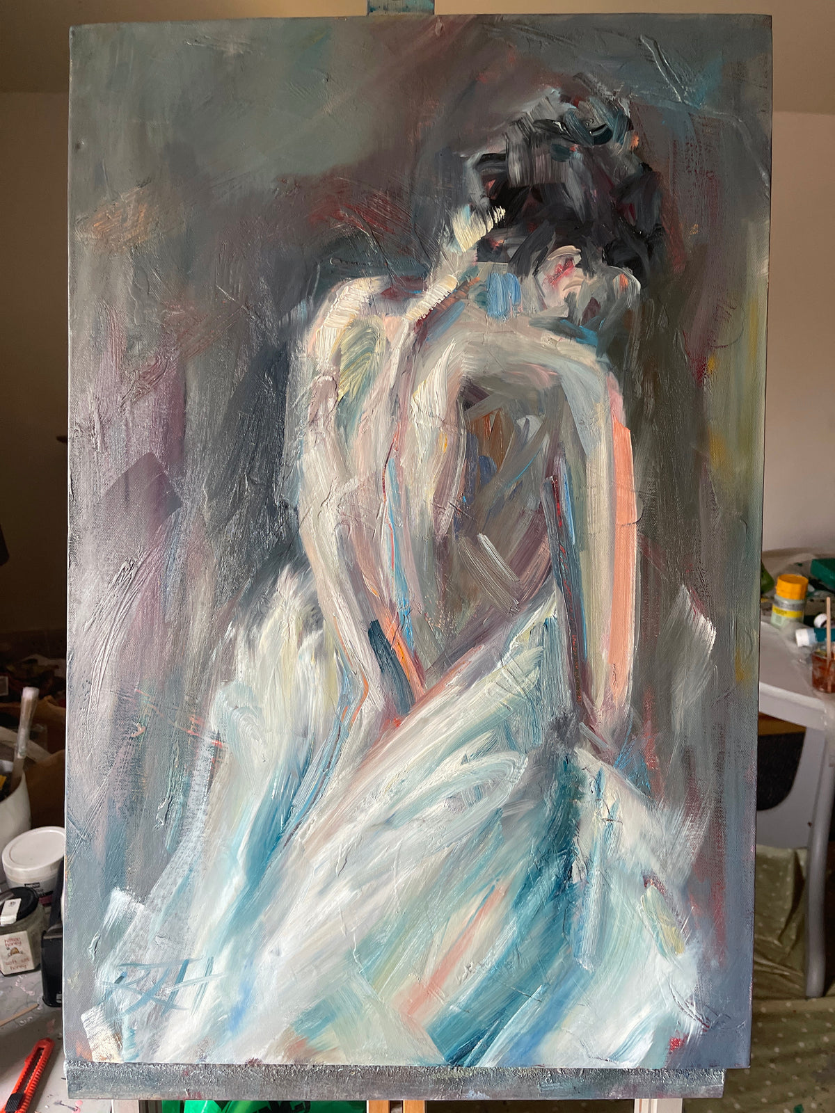 Soft hues, Quiet moments – original painting by Roberta Heslop – image 10
