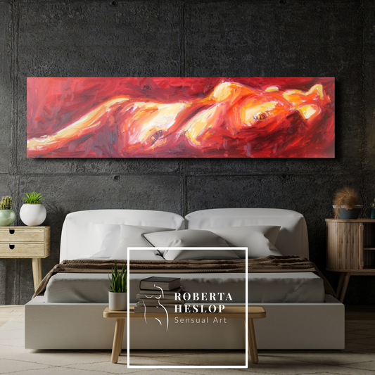 Liberate – original painting by Roberta Heslop
