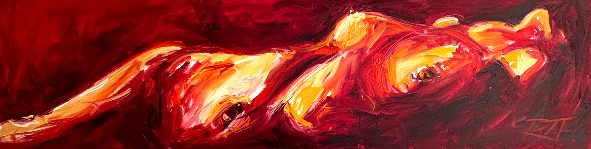 Liberate – original painting by Roberta Heslop – image 2
