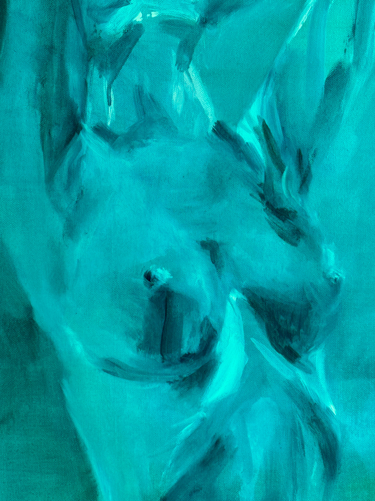 Persephone limited edition giclee print detail Canson Infinity Aquarelle Rag Roberta Heslop