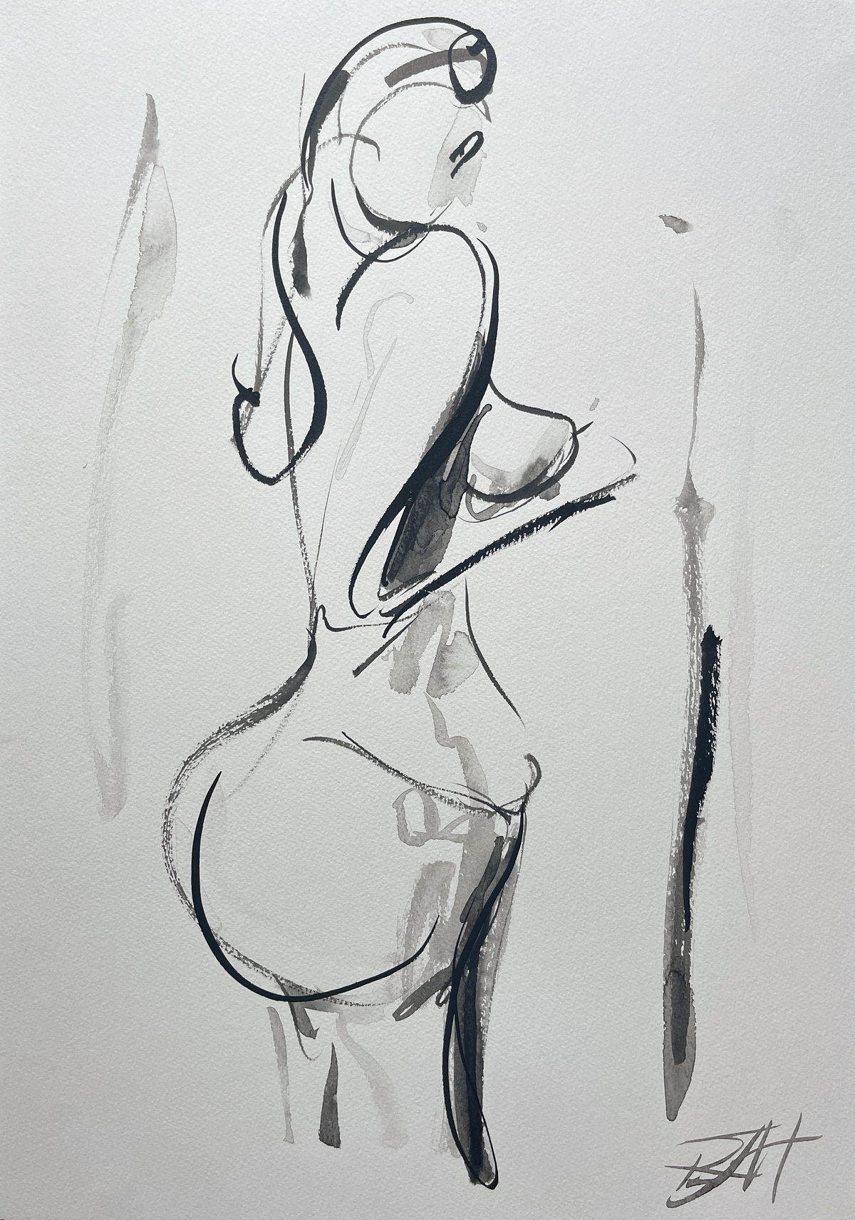 Ruby – original painting by Roberta Heslop
