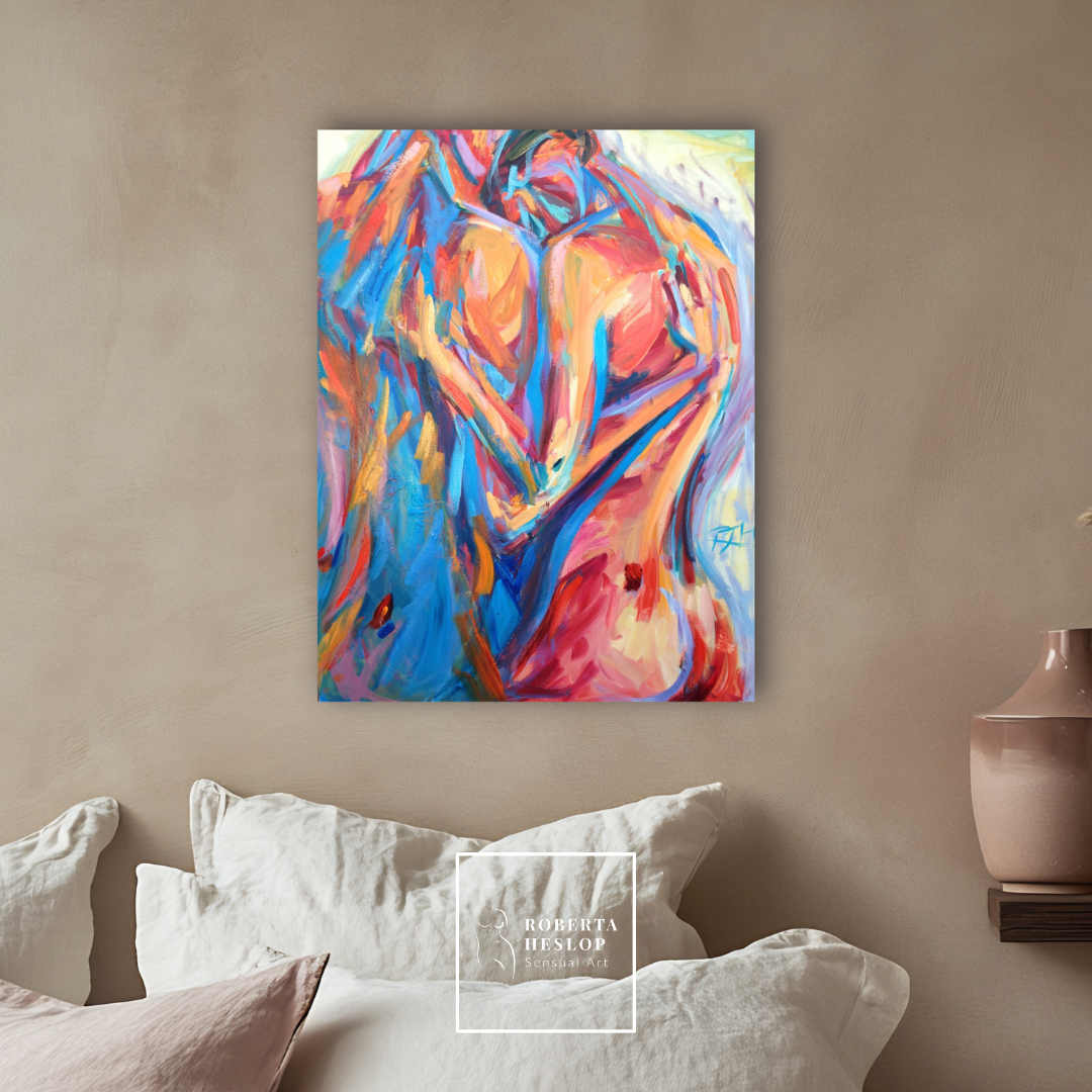 Safe Haven limited edition giclee print in situ Canson Infinity Aquarelle Rag Roberta Heslop