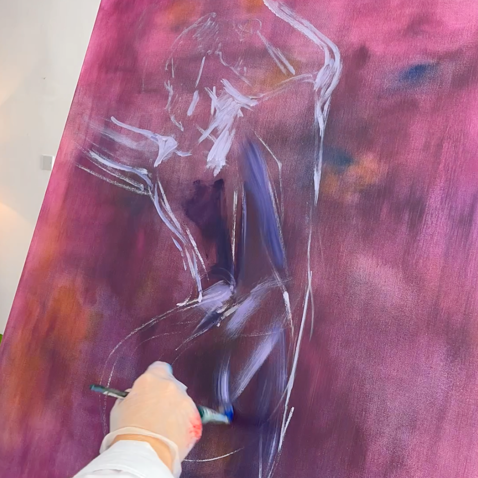 Celestia – original painting by Roberta Heslop – image 10
