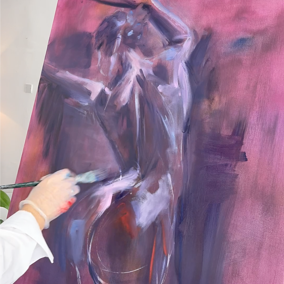 Celestia – original painting by Roberta Heslop – image 8
