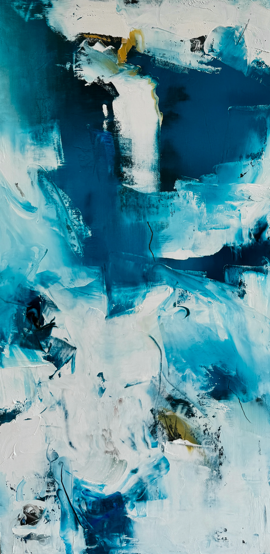 South of Silence I – original painting by Roberta Heslop
