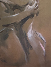 Load image into Gallery viewer, Sweet Embrace limited edition giclee print close up detail Canson Infinity Aquarelle Rag Roberta Heslop