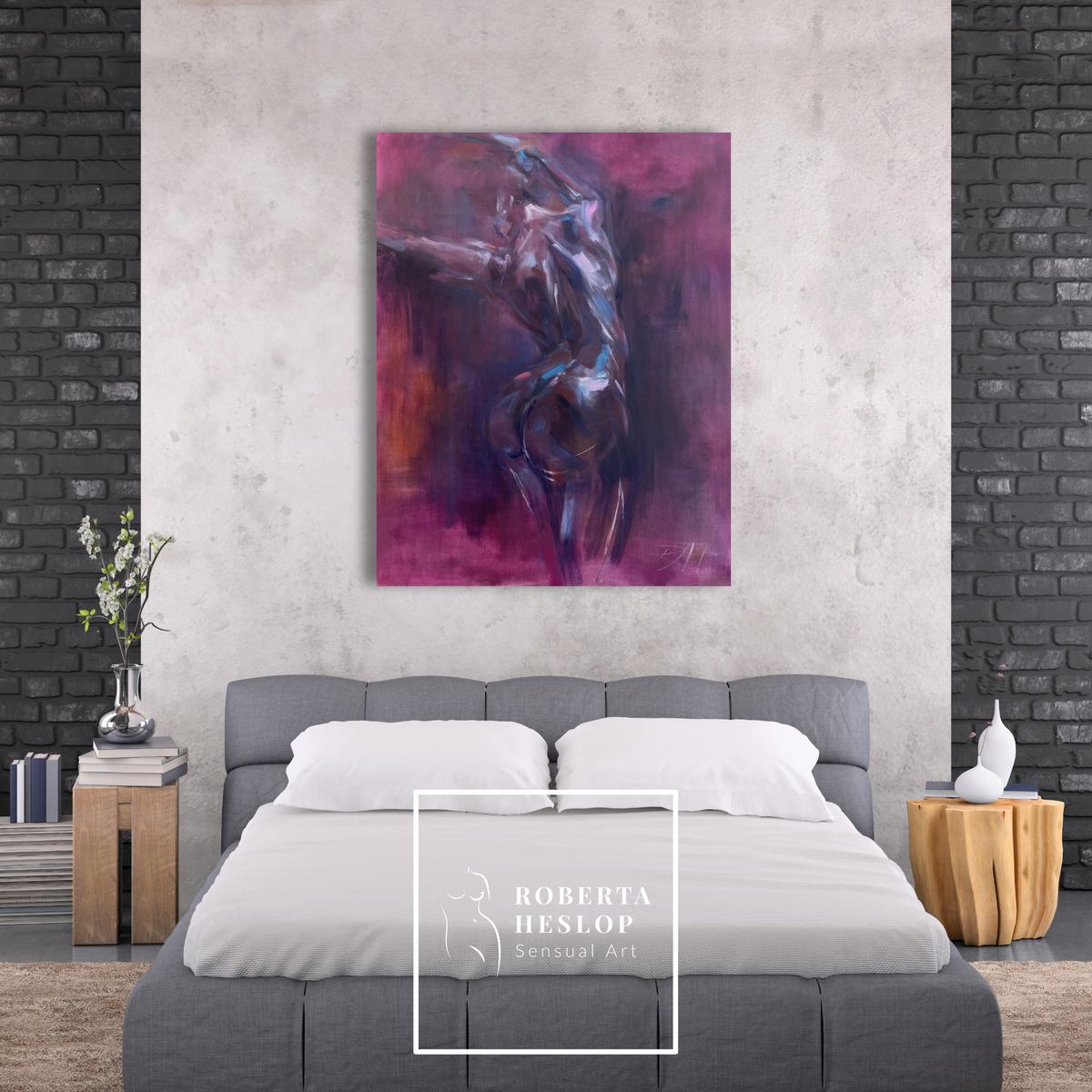 Celestia – original painting by Roberta Heslop – image 2
