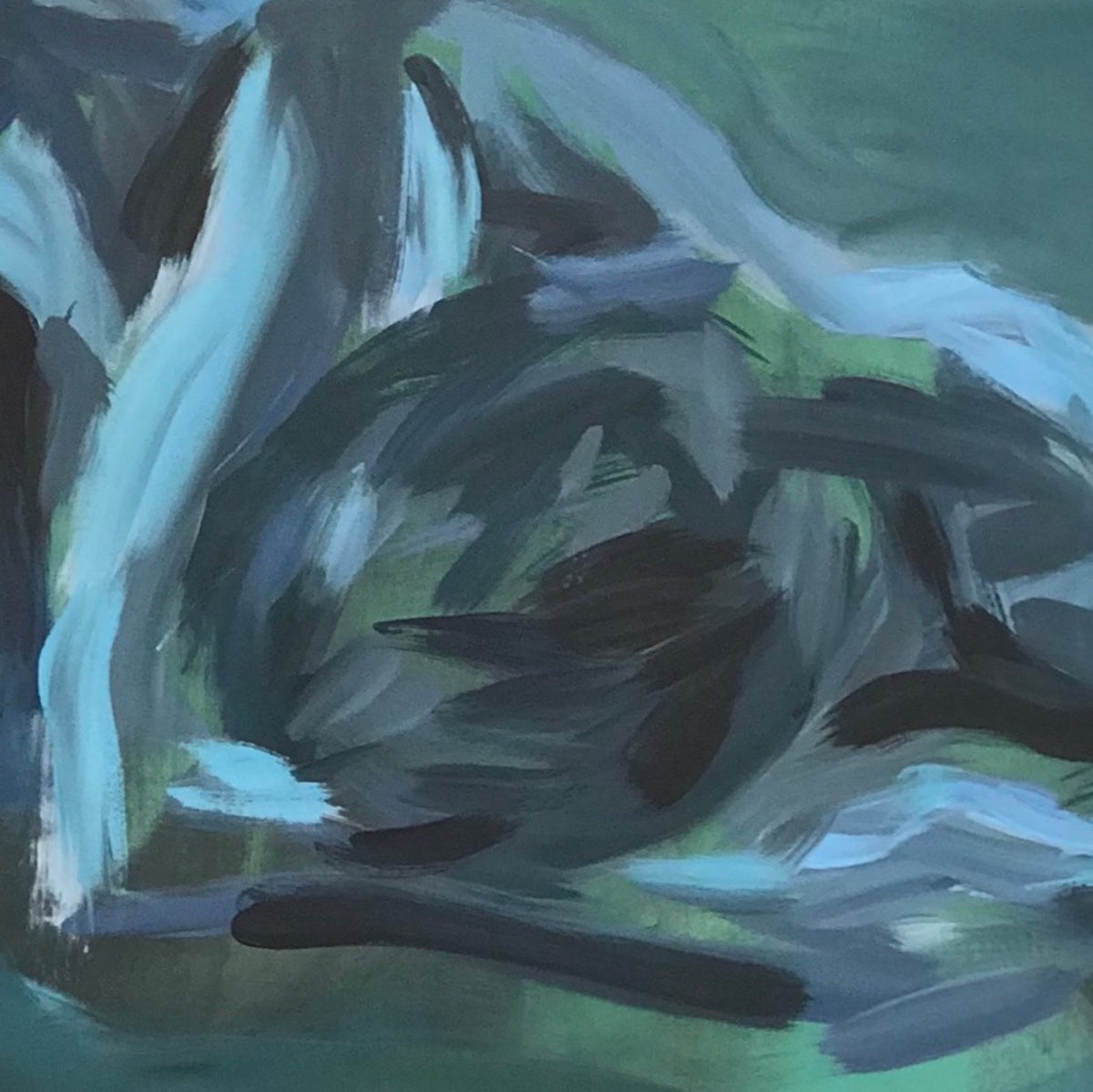 Tranquil repose – original painting by Roberta Heslop – image 3
