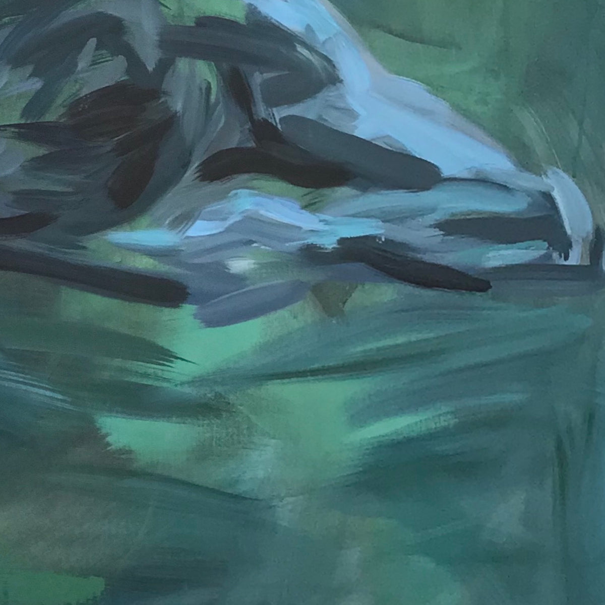 Tranquil repose – original painting by Roberta Heslop – image 6
