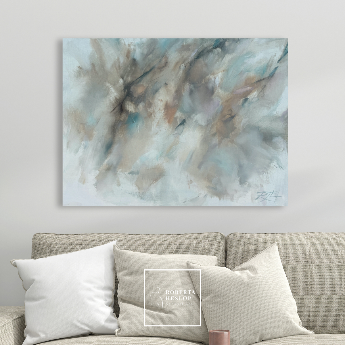 Gentle Drift – original painting by Roberta Heslop – image 2
