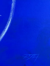 Load image into Gallery viewer, Artist signature on Lapis - original signed painting by Roberta Heslop