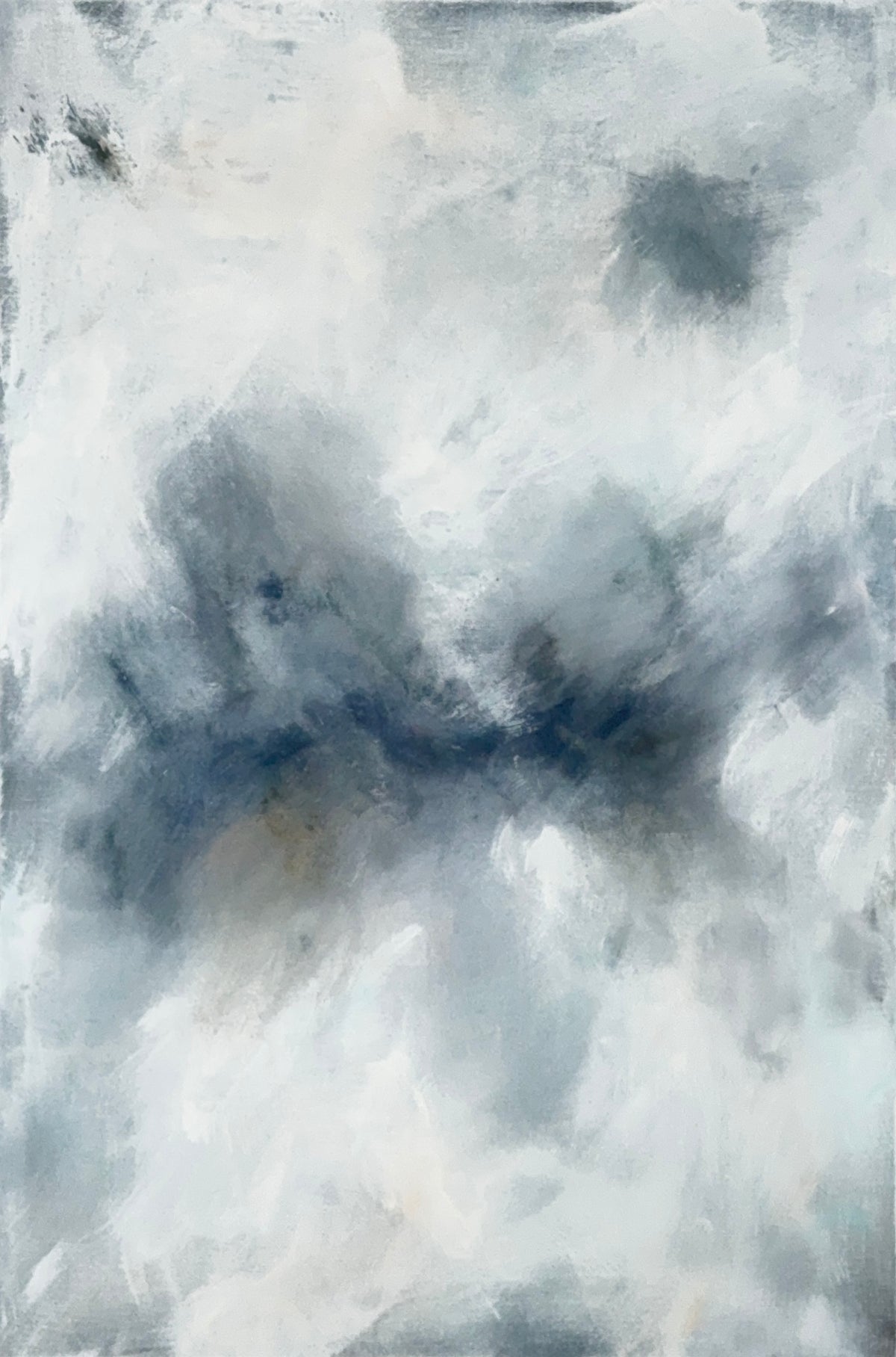 The Rising Calm abstract painting by Roberta Heslop - contemporary acrylic art