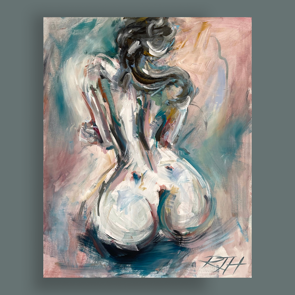Close to you – original painting by Roberta Heslop – image 9
