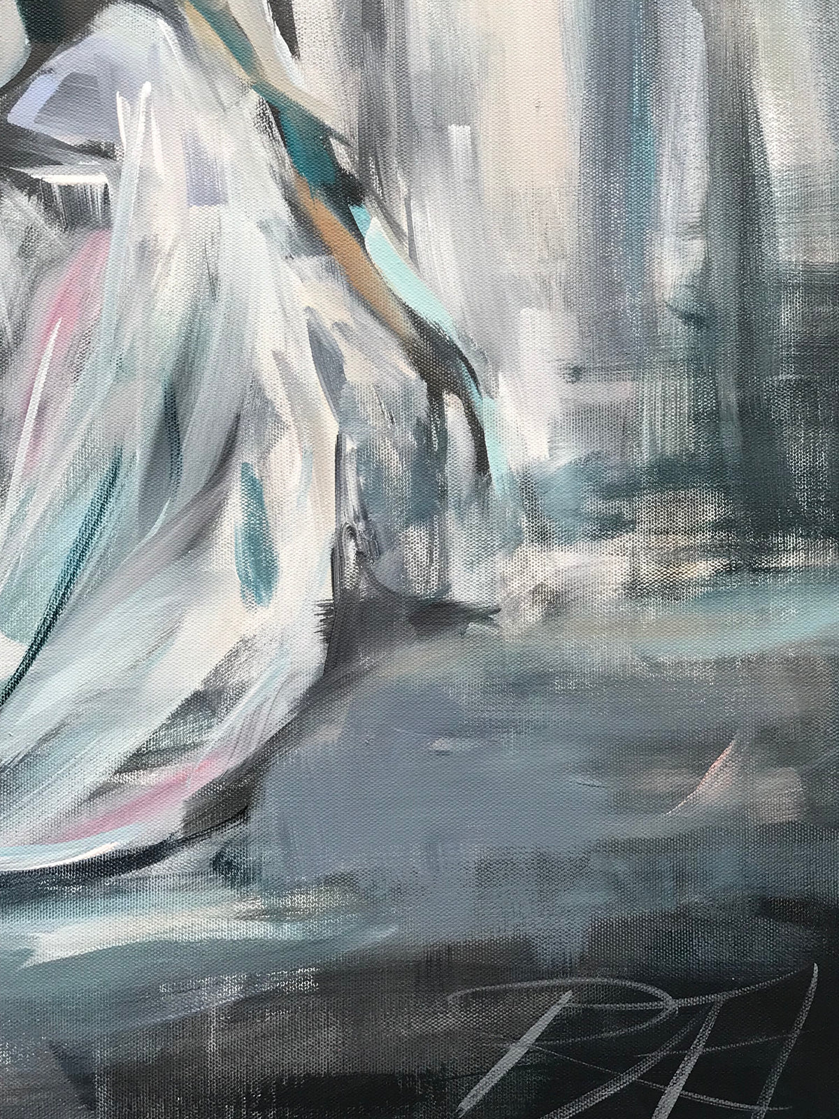 La Storia d'Amore – original painting by Roberta Heslop – image 6
