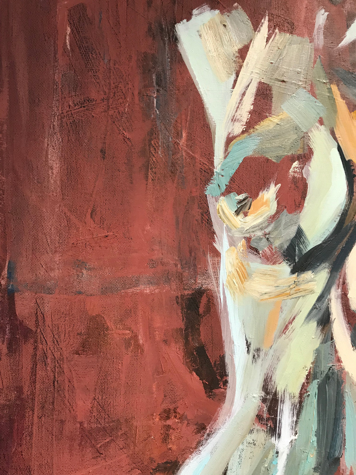 Marble Muse – original painting by Roberta Heslop – image 5
