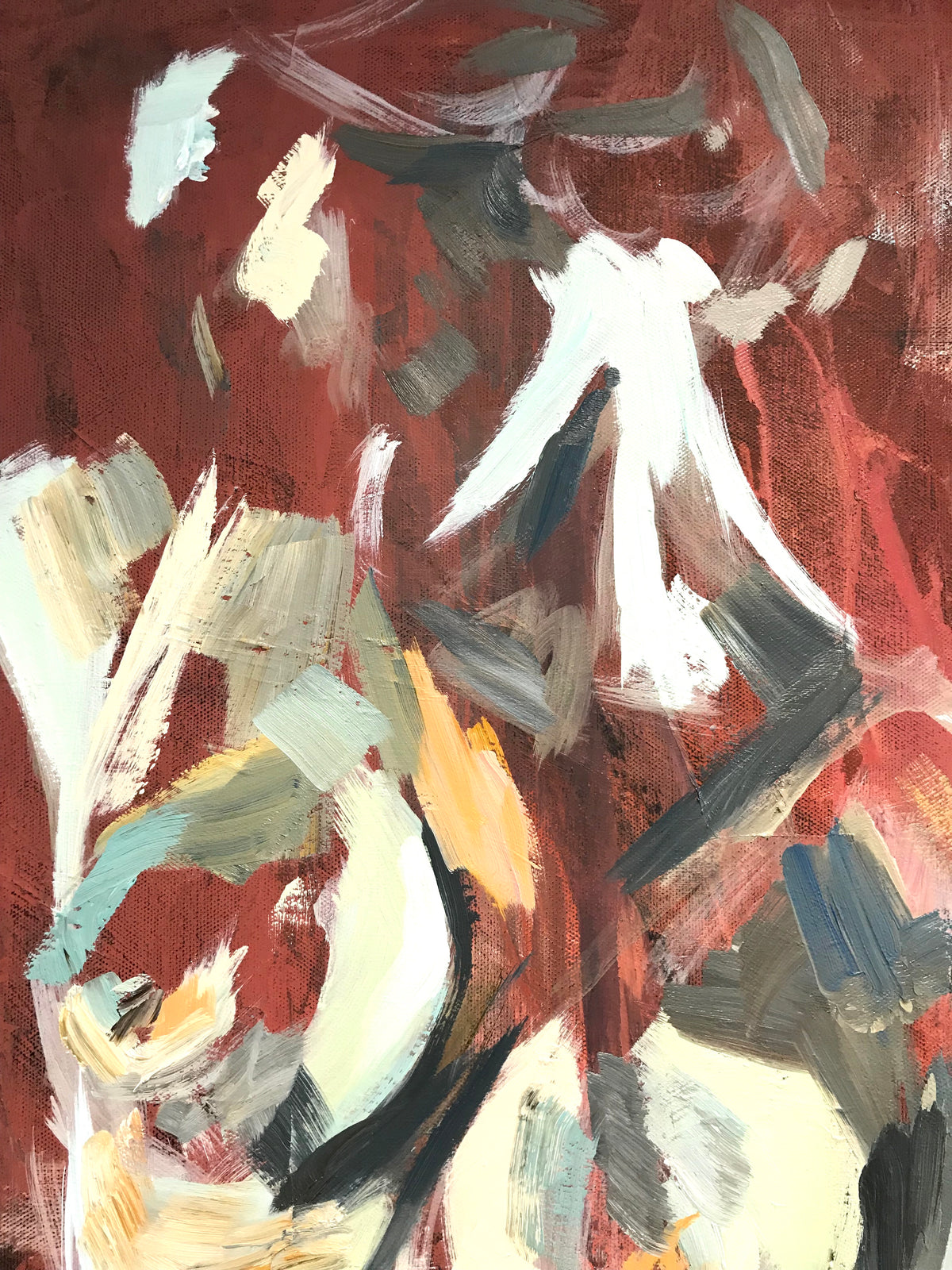 Marble Muse – original painting by Roberta Heslop – image 2
