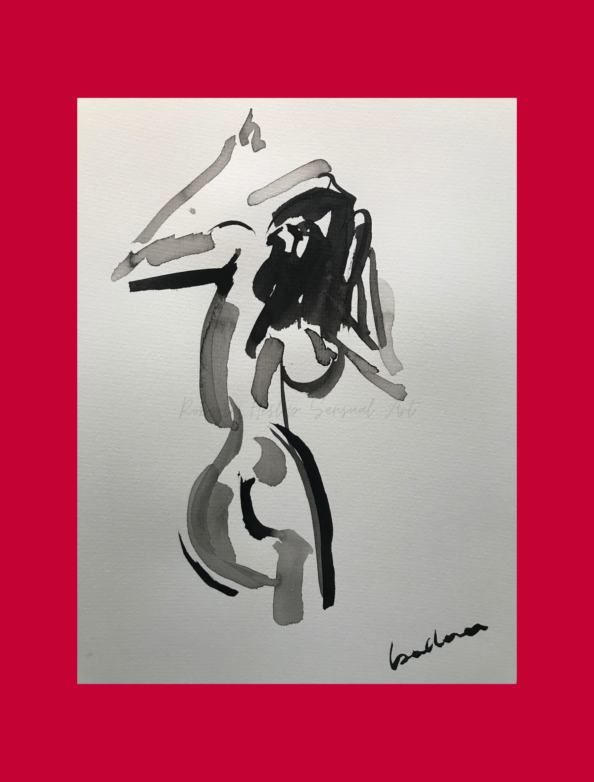 Blush – original painting by Roberta Heslop – image 3
