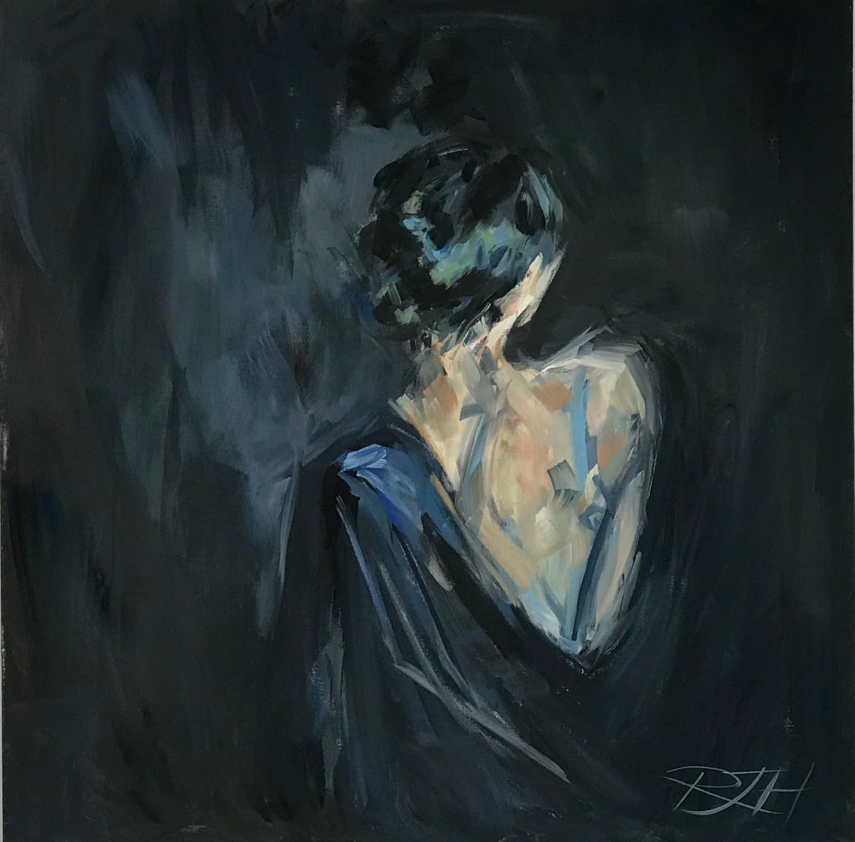 Mystique – original painting by Roberta Heslop – image 2
