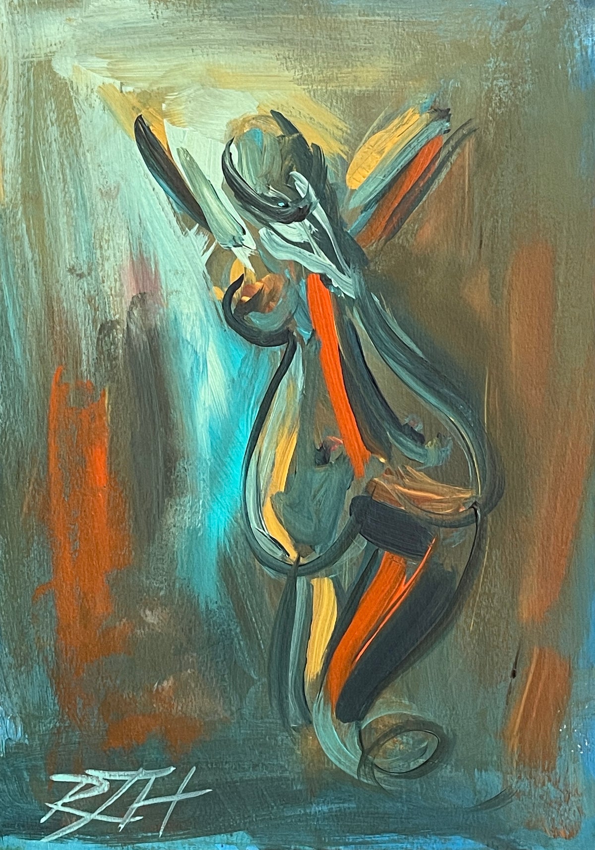 Life beckons – original painting by Roberta Heslop
