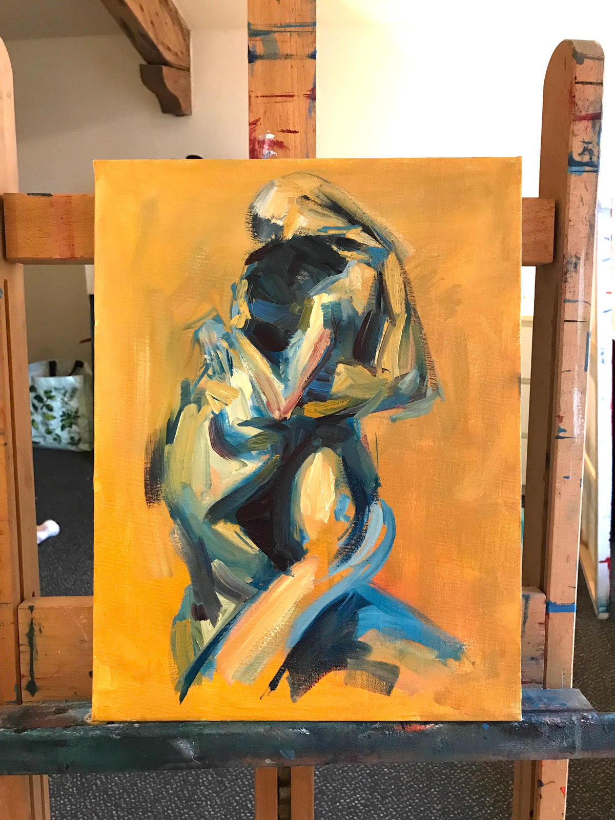 2 become 1 – original painting by Roberta Heslop – image 8
