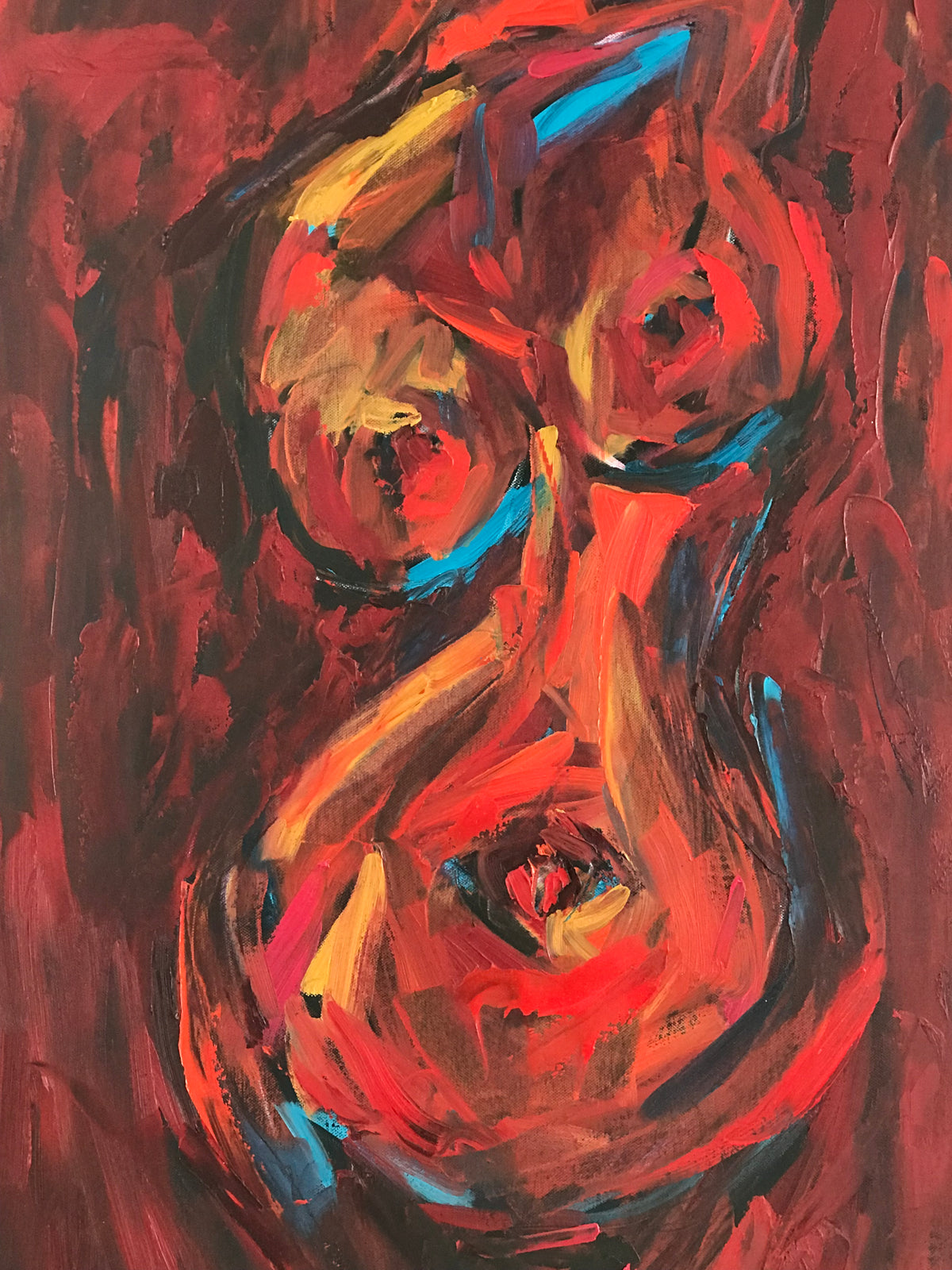 Timeless Contours – original painting by Roberta Heslop – image 7
