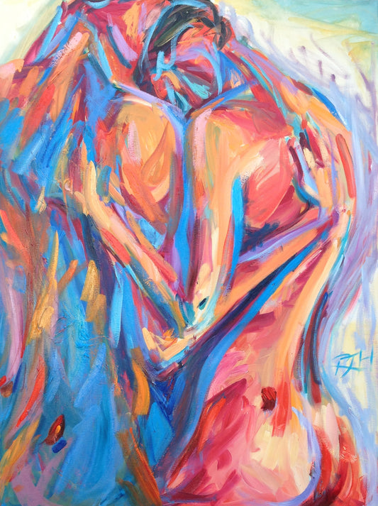 Safe Haven – original painting by Roberta Heslop
