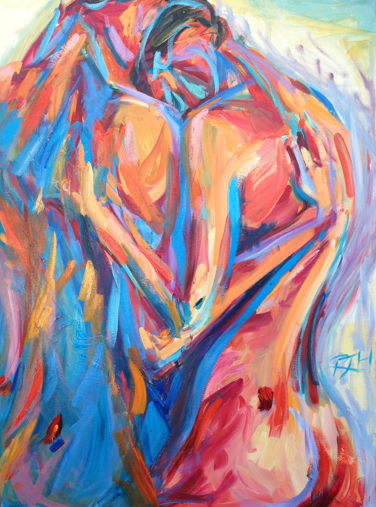 Safe Haven – original painting by Roberta Heslop – image 3
