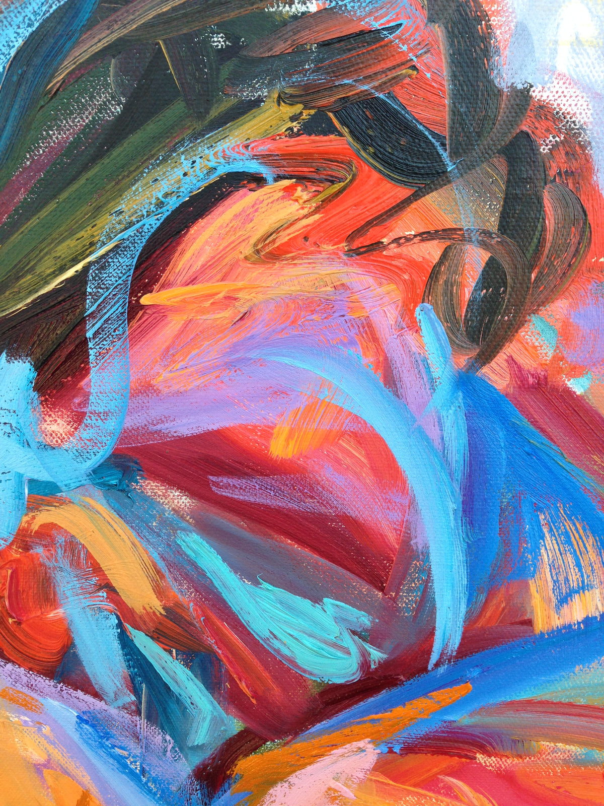 Safe Haven – original painting by Roberta Heslop – image 4
