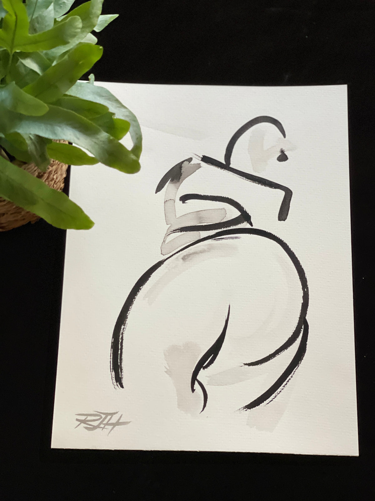 Derriere – original painting by Roberta Heslop – image 6
