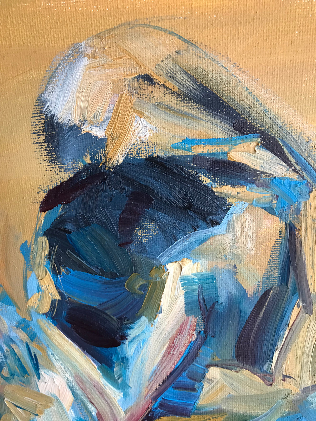 2 become 1 – original painting by Roberta Heslop – image 4
