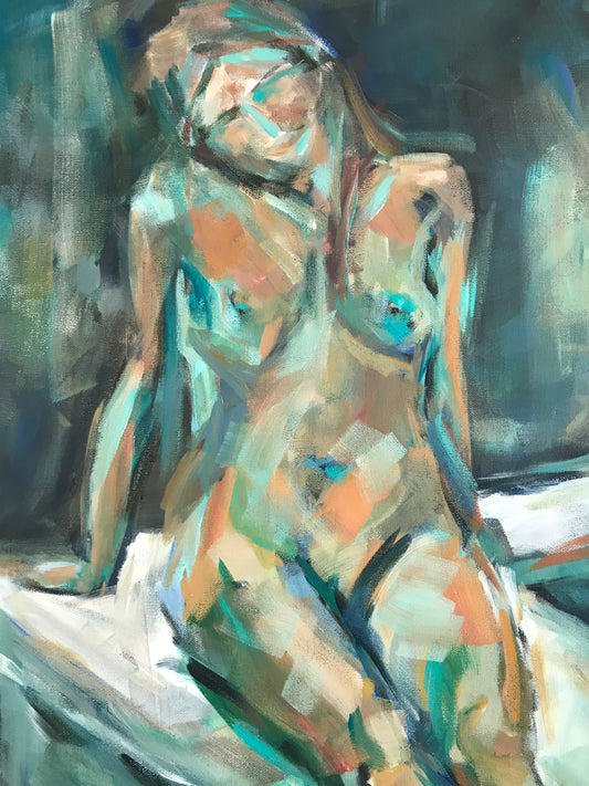 Carefree – original painting by Roberta Heslop
