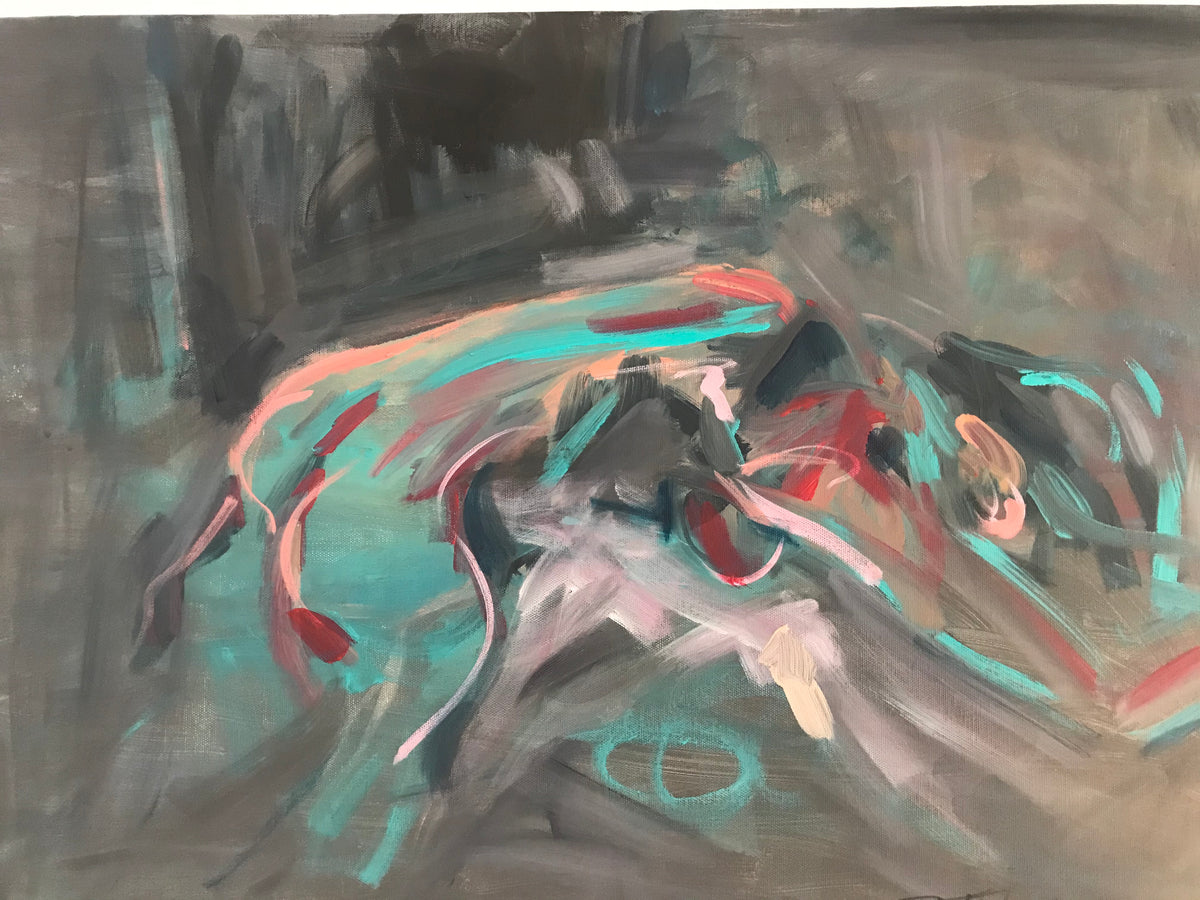 Surrender – original painting by Roberta Heslop – image 3

