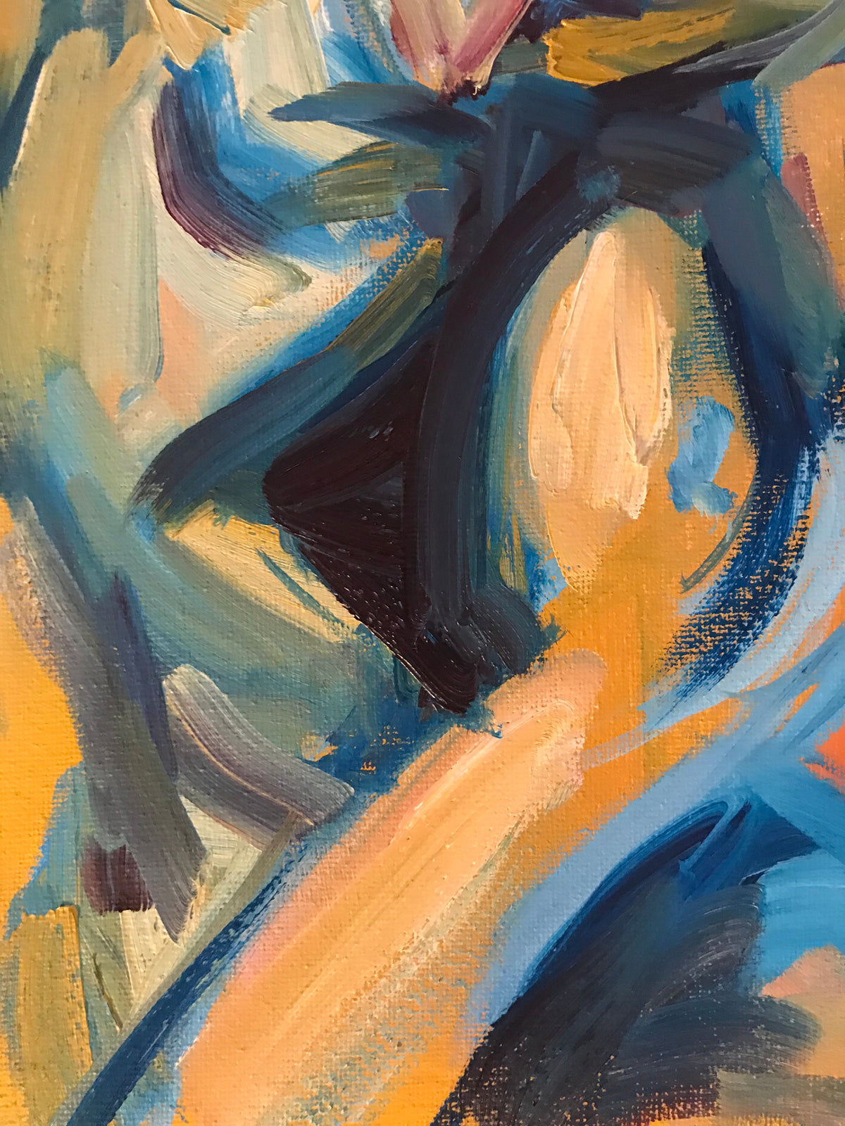 2 become 1 – original painting by Roberta Heslop – image 6
