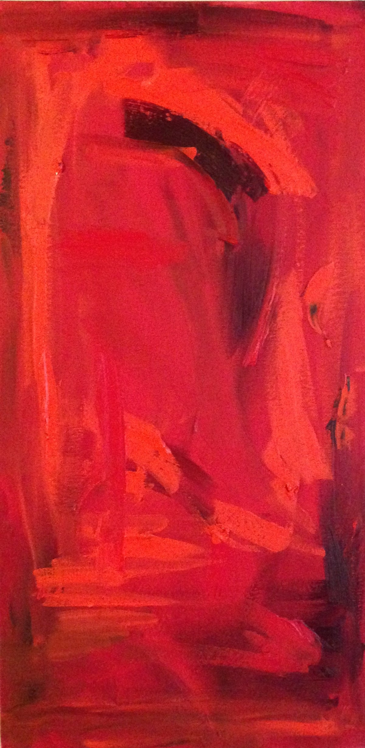 Red Rush II – original painting by Roberta Heslop
