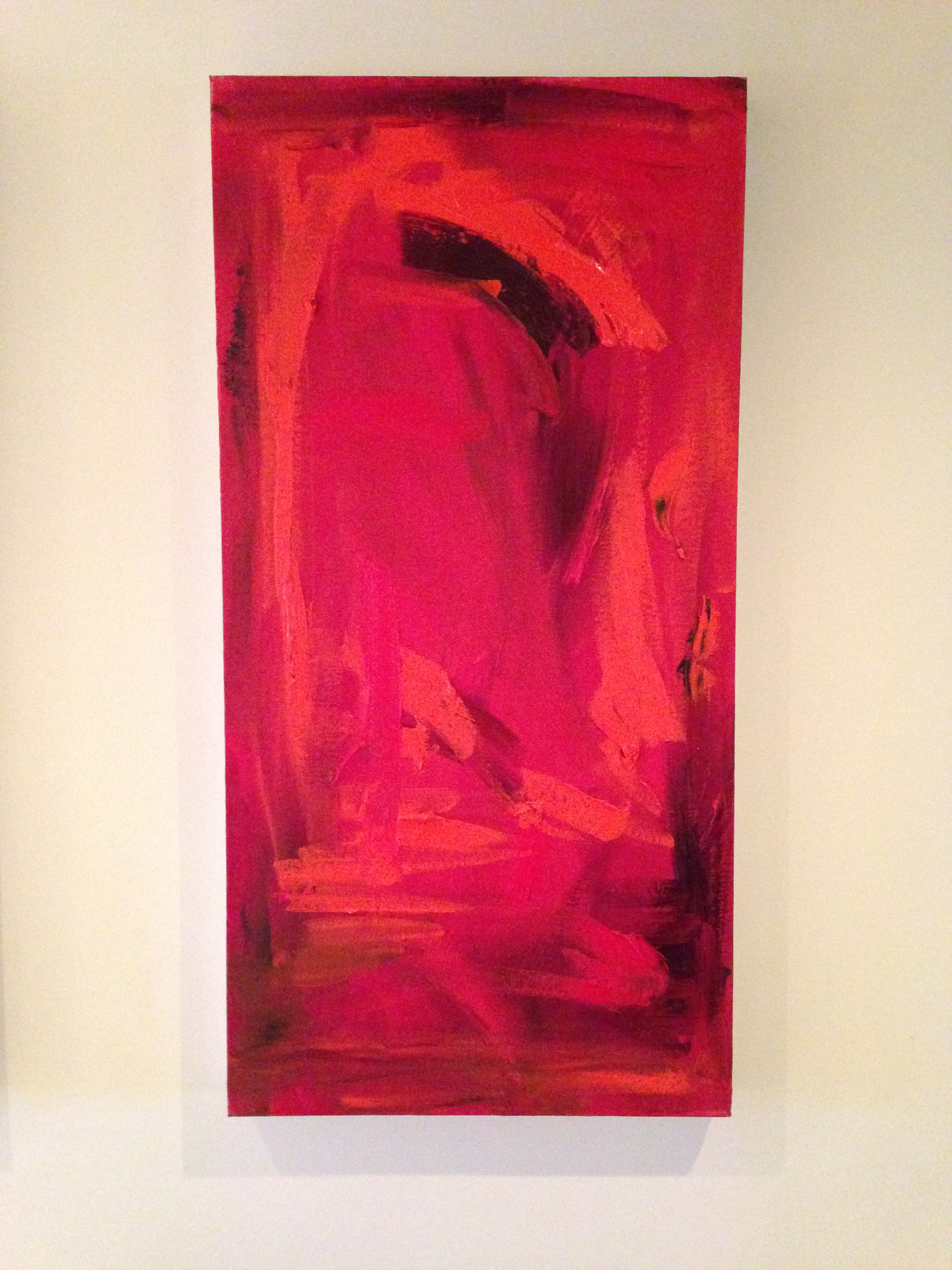 Red Rush II – original painting by Roberta Heslop – image 3
