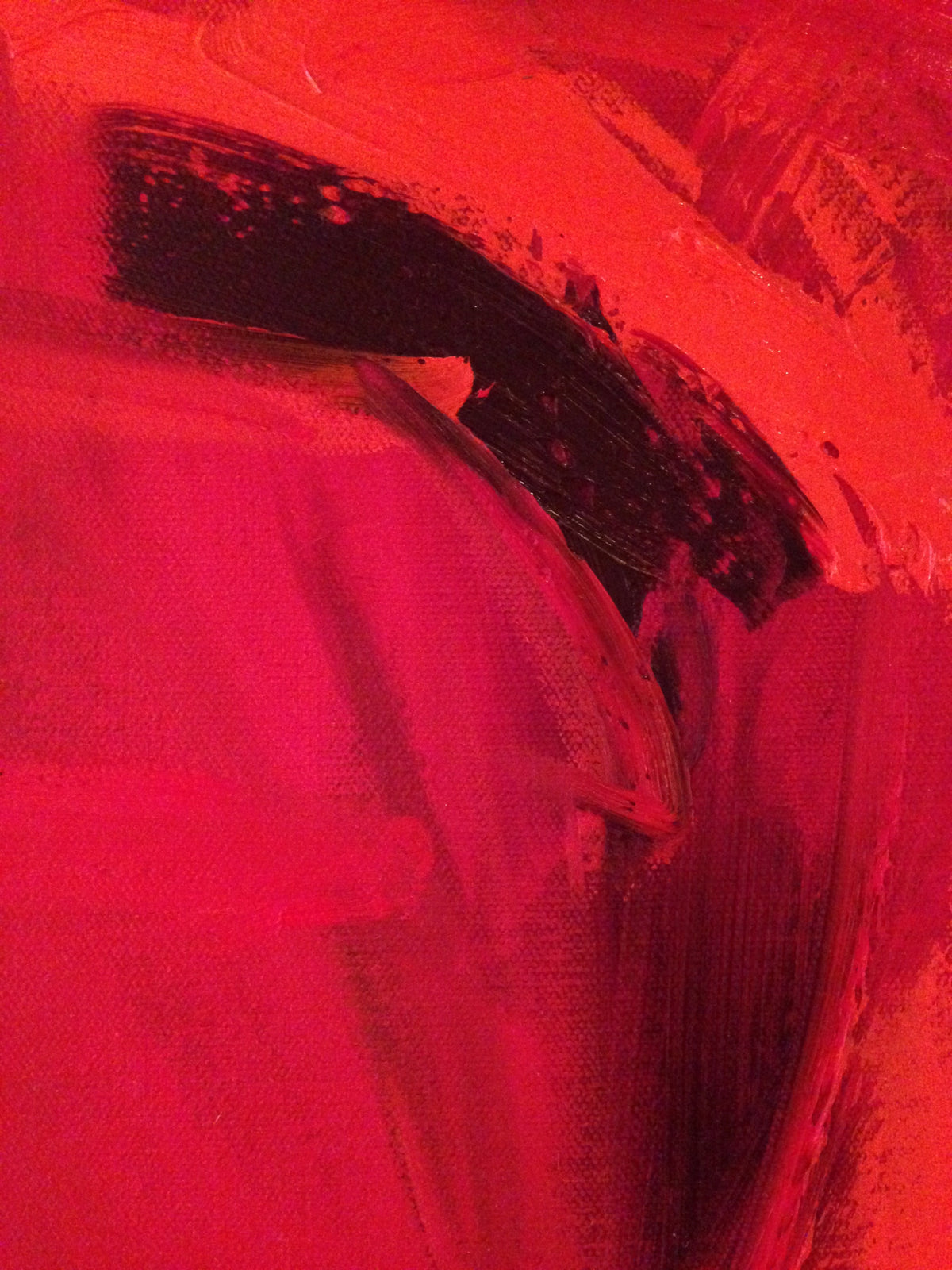 Red Rush II – original painting by Roberta Heslop – image 6

