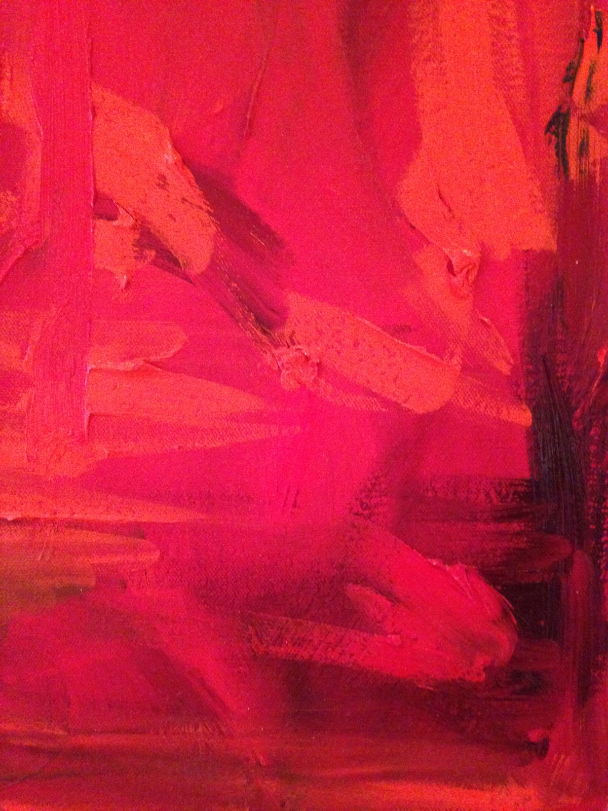 Red Rush II – original painting by Roberta Heslop – image 8
