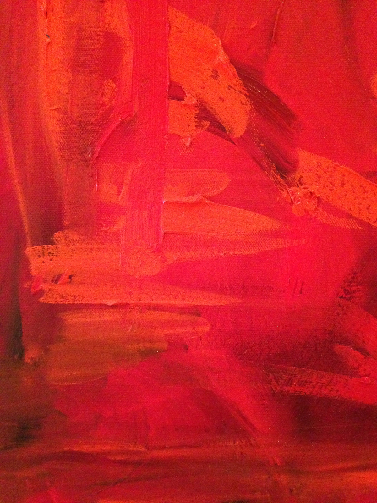 Red Rush II – original painting by Roberta Heslop – image 9
