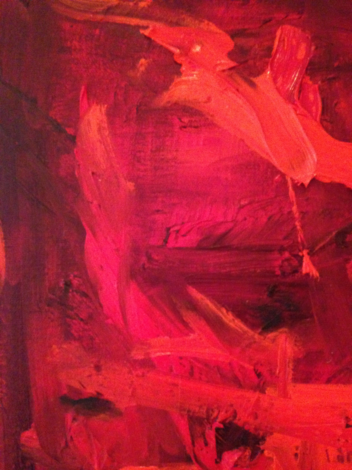 Red Rush I – original painting by Roberta Heslop – image 10
