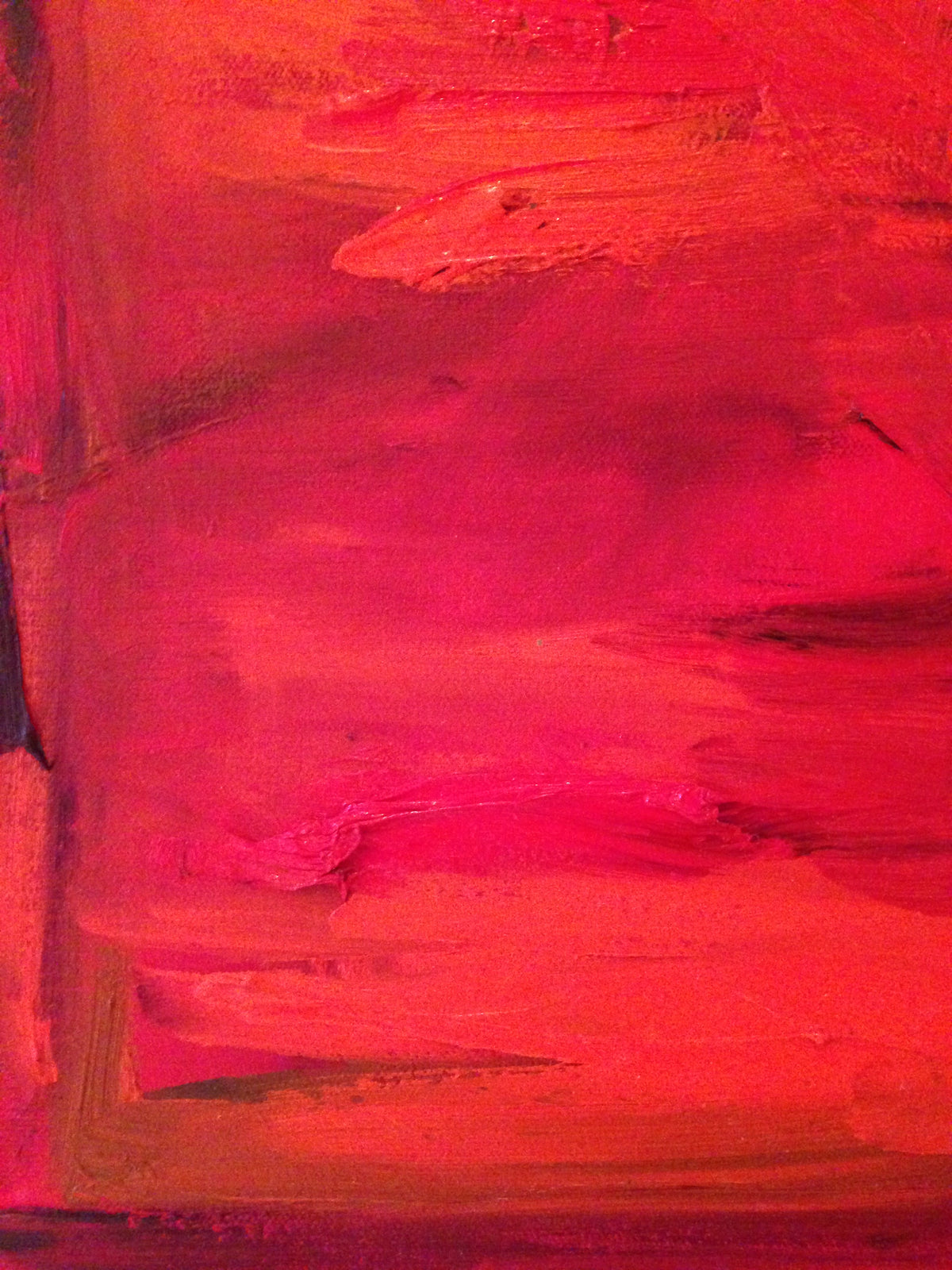 Red Rush I – original painting by Roberta Heslop – image 14
