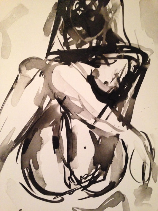 Secret – original painting by Roberta Heslop
