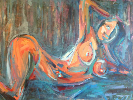 Isabella – original painting by Roberta Heslop

