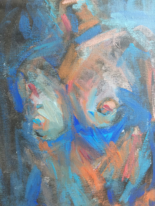 Nude III – original painting by Roberta Heslop
