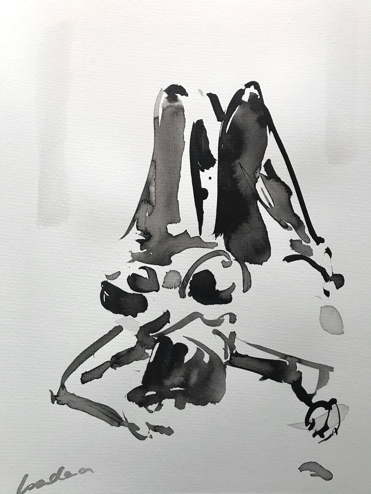 Letting Yourself be – original painting by Roberta Heslop – image 3
