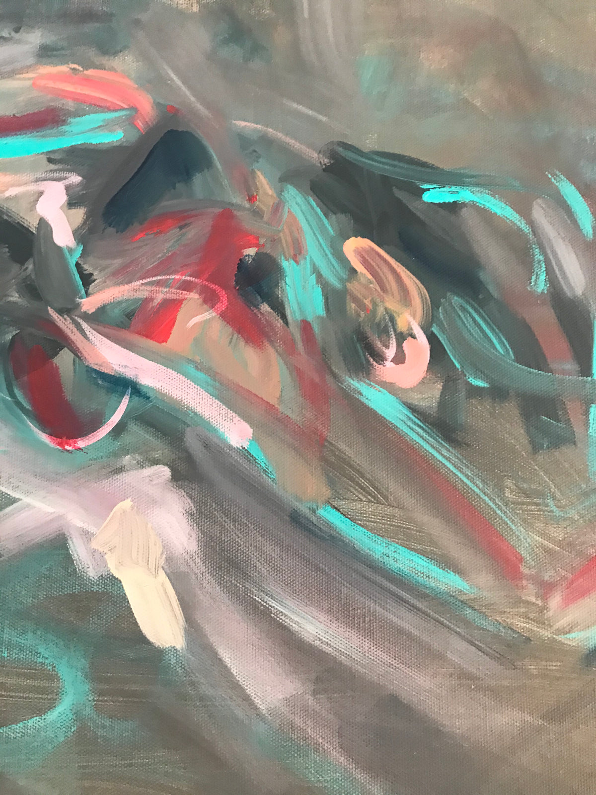 Surrender – original painting by Roberta Heslop – image 6
